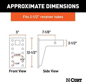 img 3 attached to CURT 48349 Adjustable Pintle Receiver