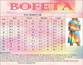 img 1 attached to Stay Comfortable & Stylish This Summer With BOFETA'S Loose T Shirt Dress For Women!