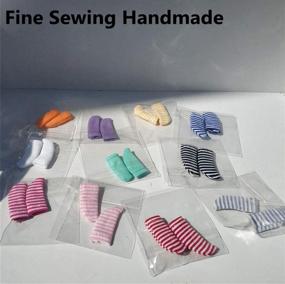 img 3 attached to 🧦 Adorable Handmade Tiny Socks for Hedgehog Hamster - Nail Care Hedgehog Clothes and More!