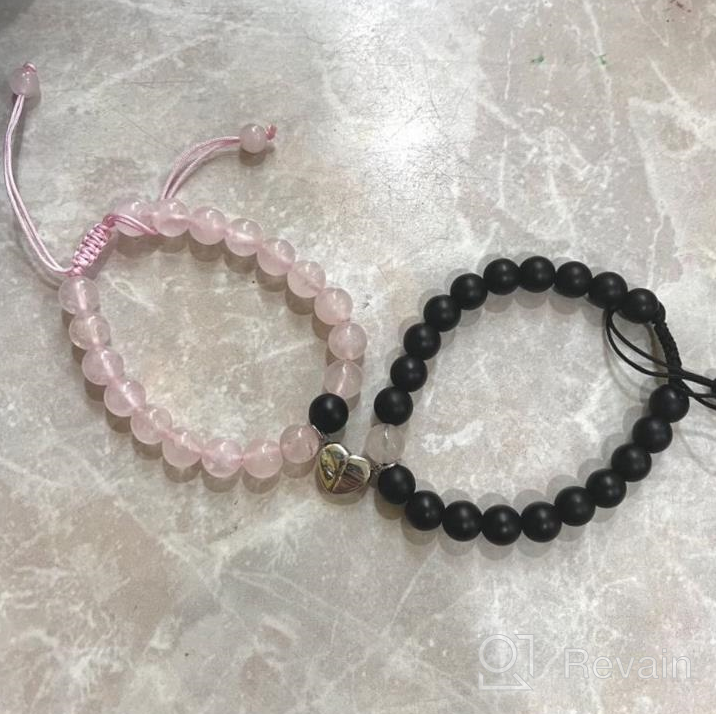 img 1 attached to 💞 KINGSIN Magnetic Mutual Attraction Bracelets: A Symbol of Everlasting Love for Couples review by Shawn Vennakota
