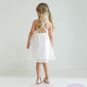 img 3 attached to NNJXD Sleeveless Princess Sundress Tulle Black Girls' Clothing ~ Dresses