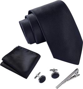 img 4 attached to Massi Morino Handkerchief Cufflinks Italian