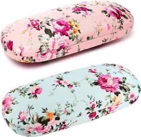 img 4 attached to 🕶️ Protective Shell for Sunglasses & Eyewear - EZESO Glasses Case: Convenient Women Men's Accessories