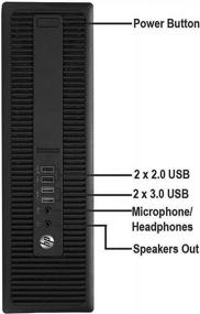 img 2 attached to 🖥️ HP Monitors with Enhanced Keyboard Compatibility