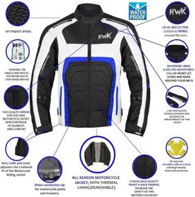 img 2 attached to Motorcycle Motorbike Waterproof Armoured Breathable Motorcycle & Powersports and Protective Gear