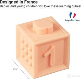 img 1 attached to 🧩 Exploring BabyToLove MyDiscovery Cubes: Stimulating Early Childhood Development with Multifunctional and Multisensory Blocks!