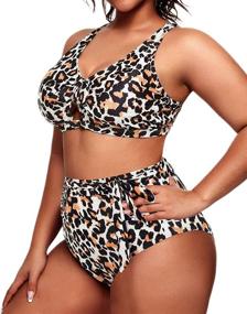 img 2 attached to 👙 Daci Women's Clothing: Bikini Waisted Swimsuit - Swimsuits & Cover Ups