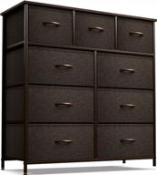 sorbus dresser tower: 9-drawer furniture storage chest for ultimate organization in any room logo