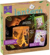 bring nature indoors with playmonster craft-tastic nature lantern diy kit for kids aged 8+ - perfect outdoor crafting fun! logo