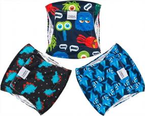 img 3 attached to Washable Male Dog Belly Wraps: Keep Your Pup Clean And Mess-Free With CuteBone Diapers (DM07XS)