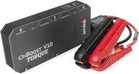 img 4 attached to Wagan EL7507 Jump Starter IOnBoost V10 Torque 1000Amp Peak 12V Portable Lithium Car Battery Up To 7.8L V10 Or 6.7L Diesel, 12V Jump Pack With Built-In LED Bright Light, UL Certified