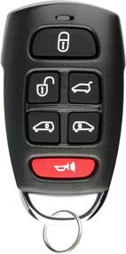 img 3 attached to 🔑 Удобный бесключевой пульт KeylessOption для Kia Sedona и Hyundai Entourage - Беспроблемный пульт для сигнализации автомобиля в форме ключа для минивэнов