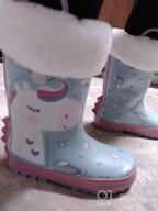 img 1 attached to 🦄 Stylish and Durable Nova Little NF NFRB120 DreamUnicorn Boys' Boots for Active Feet review by Shaylon Bateson