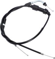 🏍️ qazaky throttle cable compatible with yamaha y-zinger pw50 dirt bike assy 1981-2009 - premium quality and superior performance логотип