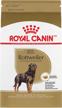 royal canin rottweiler adult dry dog food, 30 lb bag breed specific formula logo