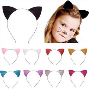 img 1 attached to BAOBAO Glitter Toddler Headband Hairband Baby Care