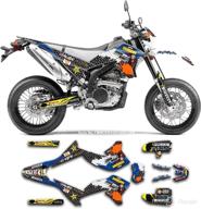 kungfu graphics custom decal kit для yamaha wr250r 2008 2009 2012 2012 2012 2013 2014 2015 2016 2017 2018 2019 2020 логотип