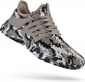 img 2 attached to Feetmat Athletic Running Walking Sport Men's Shoes: Ultimate Performance and Style