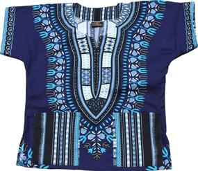 img 2 attached to RaanPahMuang Unisex Childrens African Dashiki Girls' Clothing : Tops, Tees & Blouses