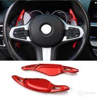 подрулевой переключатель neektail из алюминиевого сплава, совместимый с bmw (2018-2022 логотип