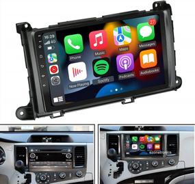 img 4 attached to Android Car Radio Play For 2011-2014 Toyota Sienna,Android 11.0 Octa Core 2G RAM 32G ROM Support Bluetooth 5.0 Steering Wheel Control Mirror Link EZoneTronics