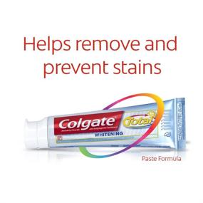 img 1 attached to Colgate Total Whitening Twin Toothpaste: Double the Brightness for a Stunning Smile!