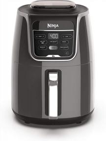 img 4 attached to Ninja AF150AMZ 5.5 Qt Air Fryer XL - Roast, Bake, Reheat & Dehydrate With Dishwasher Safe Nonstick Basket & Crisper Plate + Chef-Inspired Recipe Guide (Grey)