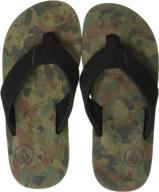 👟 stylish and comfortable: volcom victor youth sandal medium boys' shoes and sandals логотип