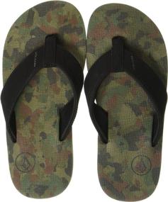 img 4 attached to 👟 Stylish and Comfortable: Volcom Victor Youth Sandal Medium Boys' Shoes and Sandals