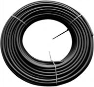 1/4" od saej844 air line nylon hose tubing for air brake system or fluid transfer - beduan 32.8ft 10 meter black pneumatic tube logo
