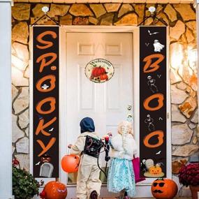 img 2 attached to Welcome Autumn With This Rustic Wooden Pumpkin Sign For Front Door And Home Decor