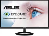 🖥️ asus vz279he 1080p full monitor with 75hz, flicker-free technology, tilt adjustment, eye care, and hdmi connectivity using ips technology. logo
