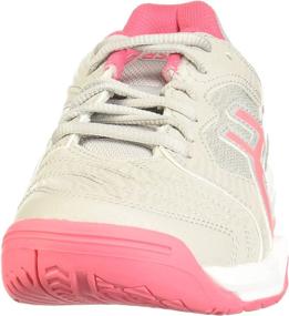 img 3 attached to ASICS Gel Dedicate Women's Tennis Shoes - 🎾 Stylish and Functional Athletic Footwear in Silver for Women