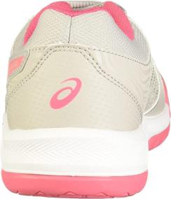 img 2 attached to ASICS Gel Dedicate Women's Tennis Shoes - 🎾 Stylish and Functional Athletic Footwear in Silver for Women