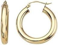 sterling flashed polished click top earrings: irresistible girls' jewelry for all occasions logo