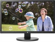 hp 24uh 24" backlit monitor 1920x1080p, 60hz, lcd with hd resolution - k5a38aa#aba logo