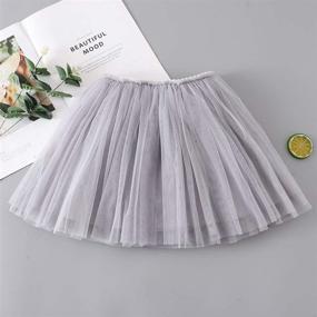 img 3 attached to 👸 Girls' Clothing: Little Princess Dancing Ballerina Skirts & Skorts