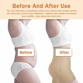img 3 attached to 2Pack Shapewear For Women Tummy Control High Waisted C Section Postpartum Essentials Body Shaper Shorts Waist Trainer Dress