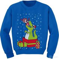 t rex christmas sweater toddler sweatshirts apparel & accessories baby girls : clothing logo