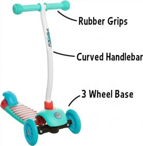 img 3 attached to Revolutionize Your Child'S Ride With YBIKE GLX Cruze 3-Wheel Kick Scooter