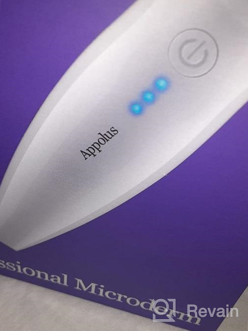 img 1 attached to Appolus Premium Diamond Microdermabrasion Machine For Flawless Glowing Skin - 2 Tips, 5 Heads - Blemish & Blackhead Remover, Pore Lines Wrinkles Sagging review by Broderick Cash