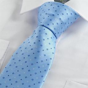 img 2 attached to KissTies Polka Pink Dots Necktie Men's Accessories at Ties, Cummerbunds & Pocket Squares