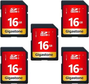 img 4 attached to Capture Every Moment: Gigastone 16GB 5 Pack SD Card UHS-I U1 Class 10 SDHC Memory Card With High-Speed Full HD Video For Canon, Nikon, Sony, And More Digital Cameras - Includes 5 Mini Cases