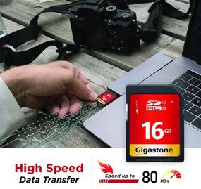 img 3 attached to Capture Every Moment: Gigastone 16GB 5 Pack SD Card UHS-I U1 Class 10 SDHC Memory Card With High-Speed Full HD Video For Canon, Nikon, Sony, And More Digital Cameras - Includes 5 Mini Cases