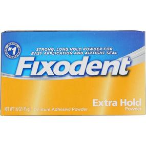 img 3 attached to Enhanced Denture Stability: Fixodent Denture Adhesive Powder Extra Oral Care - Denture Care