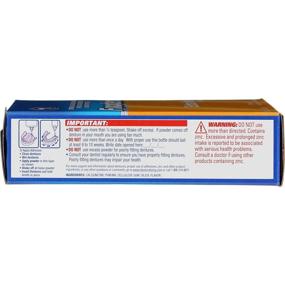 img 2 attached to Enhanced Denture Stability: Fixodent Denture Adhesive Powder Extra Oral Care - Denture Care