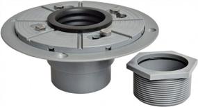 img 4 attached to PVC Shower Drain Kit For Square & Linear Drain Installation With Threaded Adaptor And Rubber Coupler