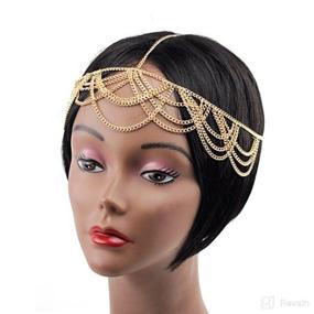 img 4 attached to 💎 Artio Headband Jewelry Headpieces - Enhance Your Look with Stunning Accessories