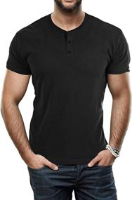 img 4 attached to 👕 RAY Stretch Cotton T-Shirt: Stylish Men's Fashion for the Best Shirts