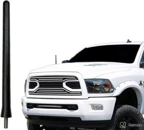 img 4 attached to 🚗 AntennaMastsRus - 6 3/4 Inch Original Dodge Ram Truck 3500 Antenna (2010-2018) - USA Stainless Steel - Car Wash Proof - Premium Reception